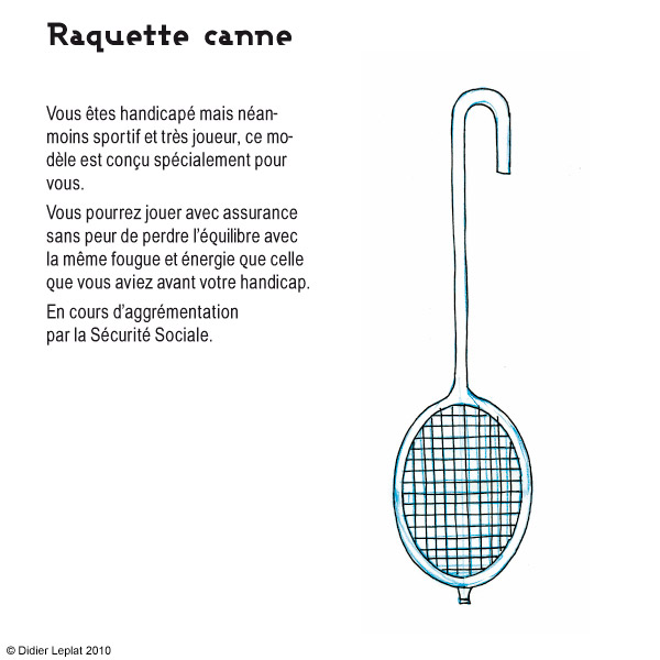 raquette canne